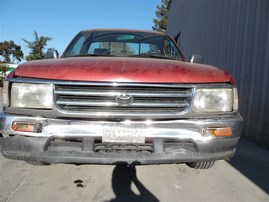 1993 TOYOTA T100 SR5 RED STD CAB 3.0 MT 2WD Z19830